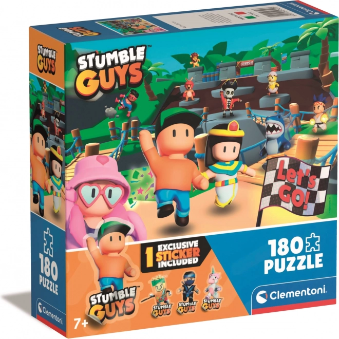 Puzzle Stumble Guys 180 darabos CLEMENTONI