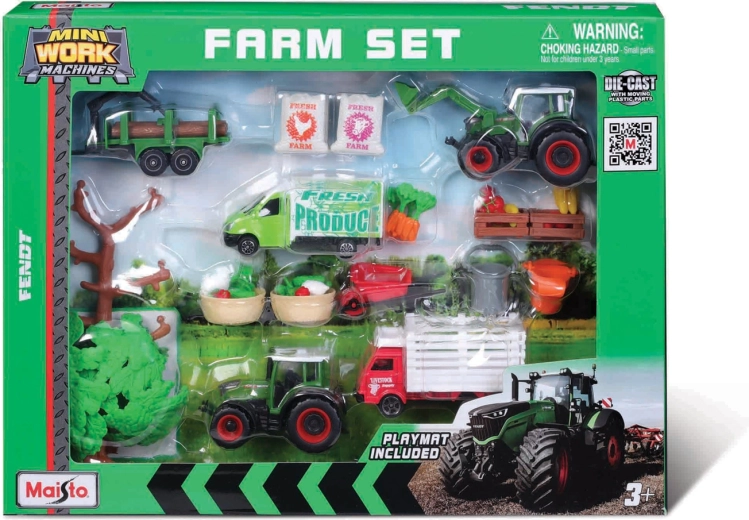 Maisto mega farm szett Fendt