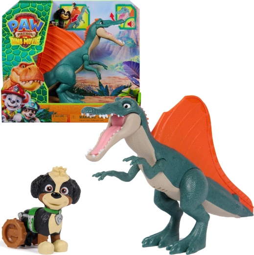 Tappancs őrjárat Rise & Roll Dino Set Spinosaurusszal és Rexszel