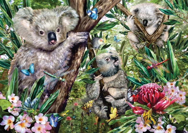 Koala család puzzle 500 darabos