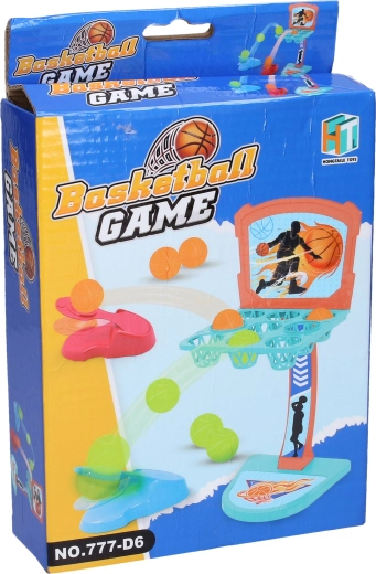 Mini kosárlabdajáték állvánnyal, 15 cm