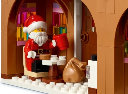 Santa Claus minifigura karácsonyi történetekhez