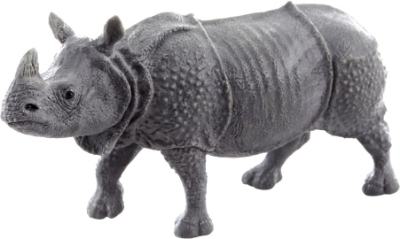 Orrszarvú műanyag figura 14 cm