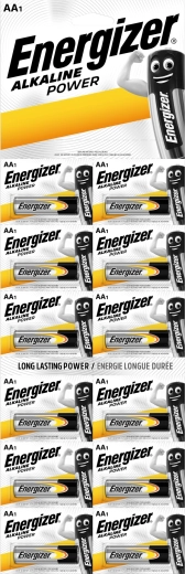 Energizer alkáli elemek AA PowerSeal 12 db