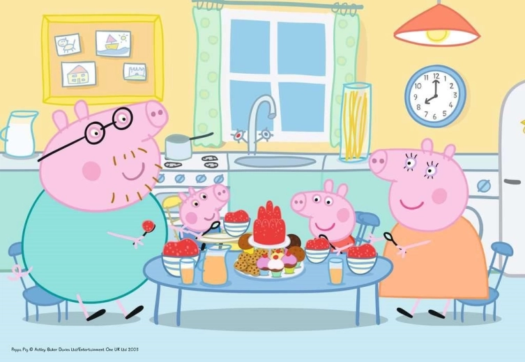 Ravensburger puzzle Peppa malac – Mesés desszert