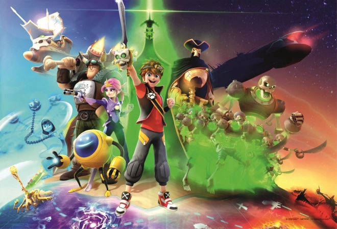 Trefl Puzzle Zak Storm: Tengerek meghódítása 100 darabos