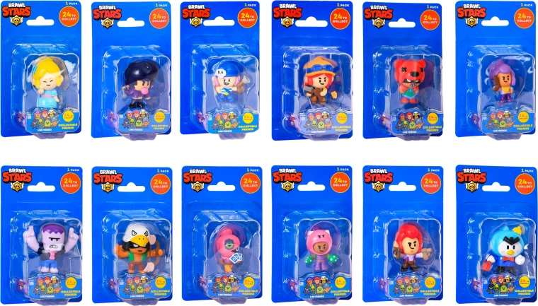 Brawl Stars gyűjthető figura, 1. sorozat, buborékcsomagolásban - 1 darab