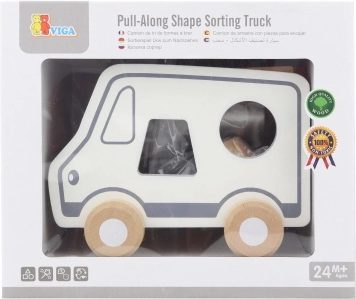 Fa húzójáték és formaillesztő teherautó