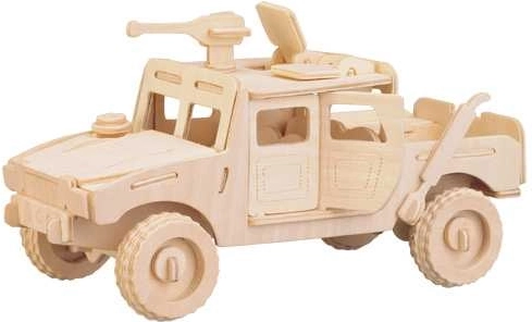 Woodcraft fa 3D puzzle harcjármű