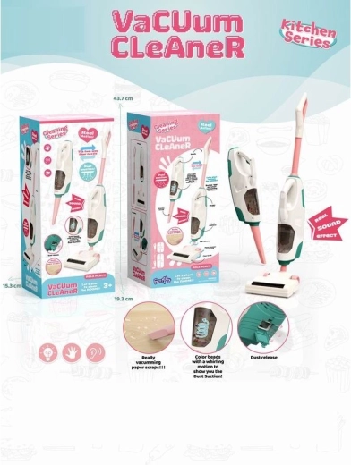 Játék – álló, elemes porszívó