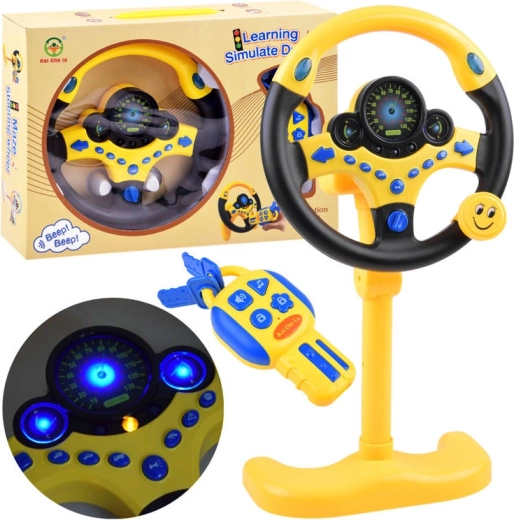 Interaktív kormány állvánnyal + távirányító gombhangok ZA3965