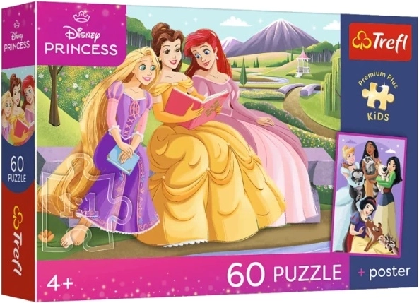 Prémium Plus Kids gyermek puzzle – hercegnő „Erő a koronában” 60 darabos – 1 db