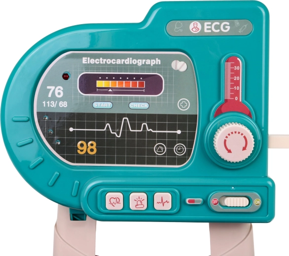 EKG-t utánzó panel