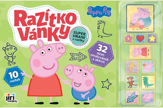 Pecsételős foglalkoztató Peppa malac