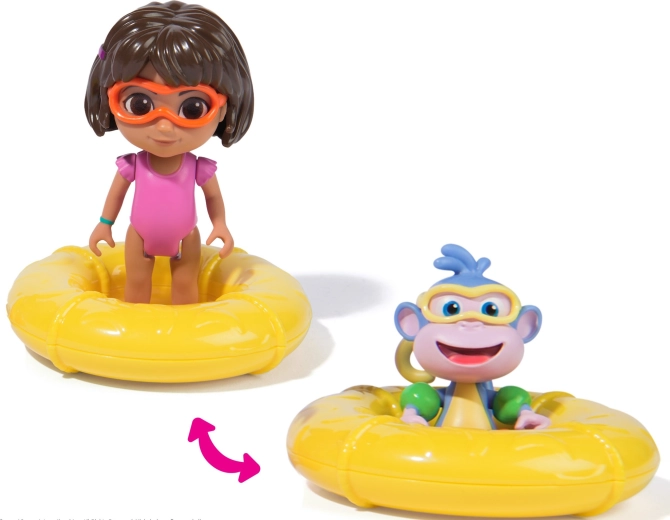 Vizes móka úszógumival