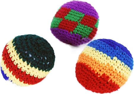 Horgolt Footbag Labda Zsonglőrködéshez