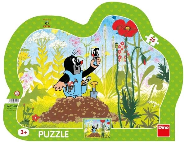 Dino Kisvakond és Gatyácska Puzzle 25 Darab