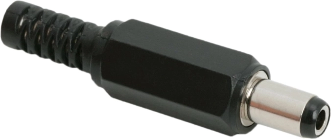 DC dugó 5,5 × 2,5 mm törésvédelemmel
