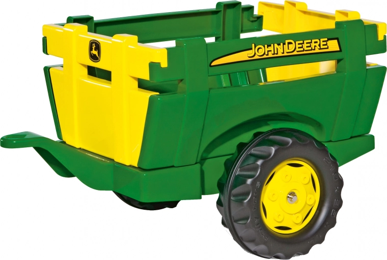 Rolly Toys John Deere utánfutó nyitható oldalfalakkal