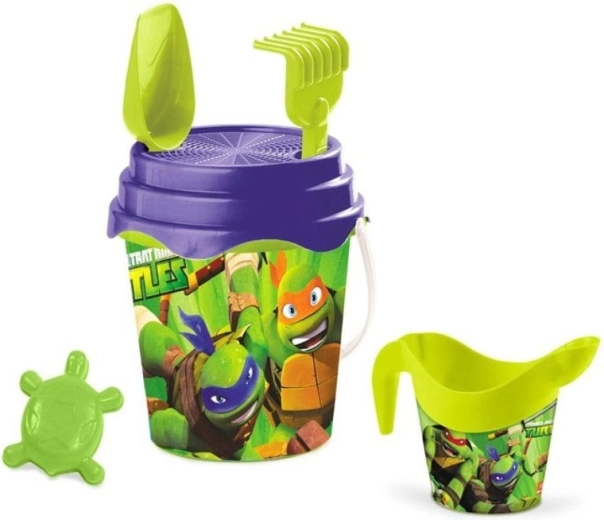 Homokozó készlet TINI NINDZSA TEKNŐCÖK – 6 részes