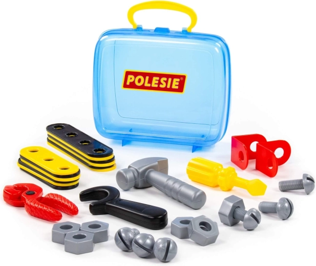 Mechanik gyerek szerszámkészlet bőröndben (12 darabos)
