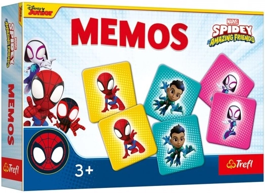 Papír memóriajáték SPIDEY ÉS CSODÁS BARÁTAI, 30 darab