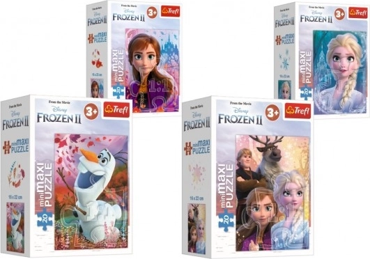 Jégvarázs II. 20 Maxidarabos Minipuzzle, 4 motív – Anna
