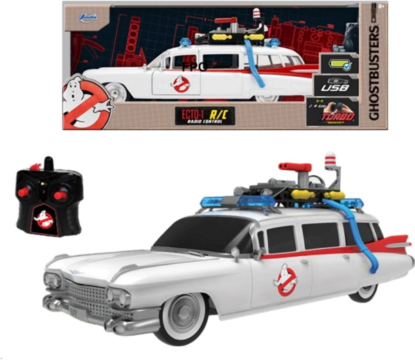 Ghostbusters ECTO-1 távirányítós autó 1:16 méretarányban