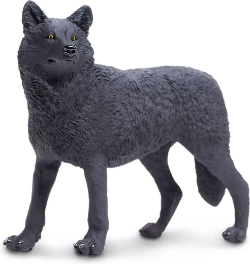Fekete farkas figura Safari Ltd. – 1 db