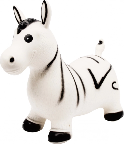 Felfújható zebra ugrálólabda gyerekeknek