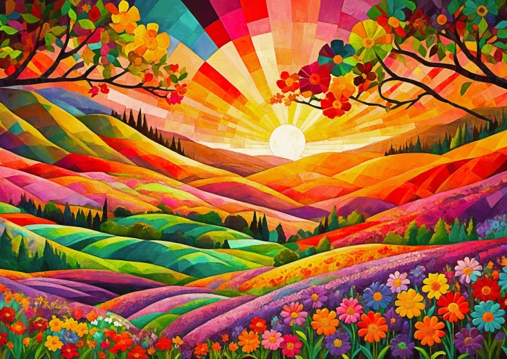 Enjoy puzzle Hajnal Utópiában 1000 darabos