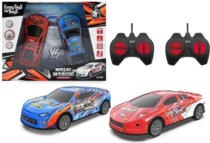 2 db távirányítós RC autó készlet 1:24