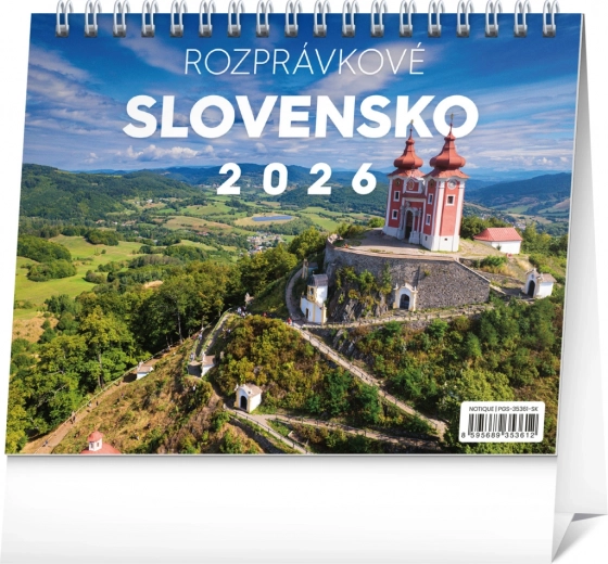 Asztali naptár Mesebeli Szlovákia 2026