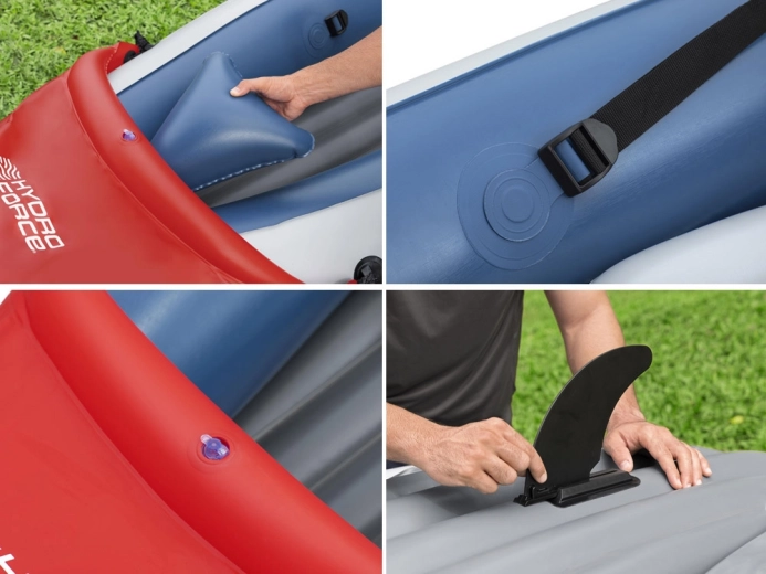 Stabil haladás az I‑beam padlónak és az uszonynak köszönhetően