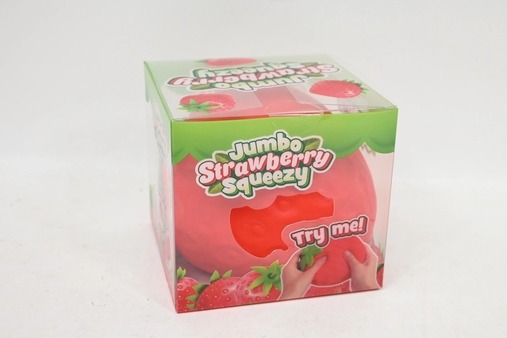 Antisztressz nyomkodható squishy gniotek eper jumbo 15 cm – 1 db