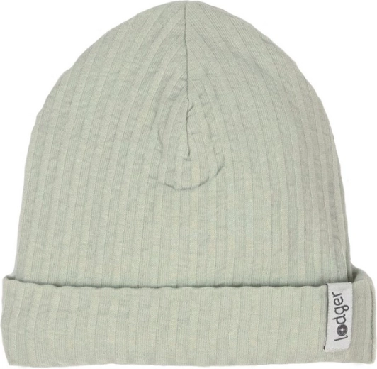 Lodger Beanie Seersucker Silk pamut sapka 0–6 hónapos
