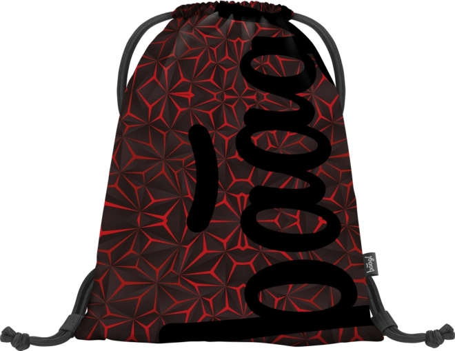 BAAGL sportzsák red polygon
