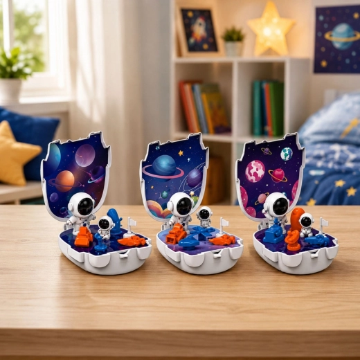 Részletekben gazdag űrbázis