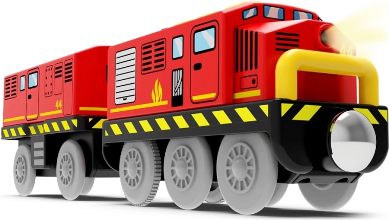 2Kids Toys elektromos tolató vonat piros
