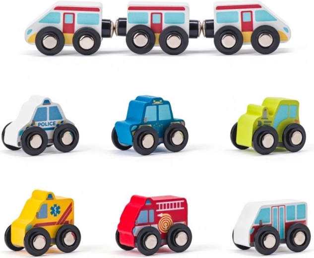 Kerekes járművek és mágneses vonat