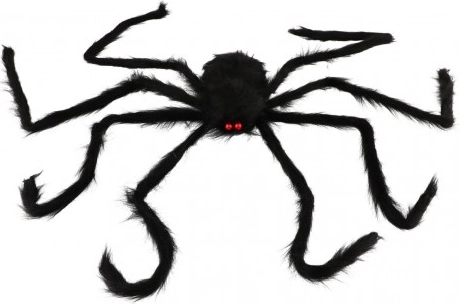 nagy plüss pók 125 cm halloweenre