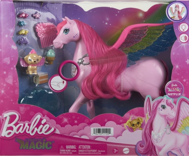 Barbie Varázslatos Pegazus Fényekkel és Hangokkal Figura