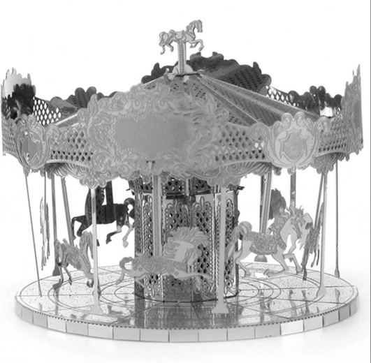 Fém 3D puzzle METAL EARTH – körhinta