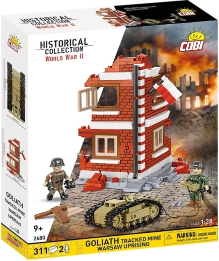 Cobi Historical Collection WWII Goliath – távirányítású akna a varsói felkelésből