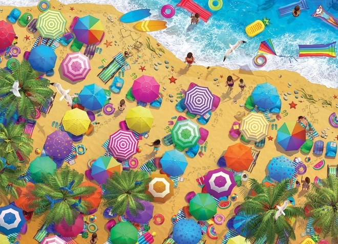 Puzzle Szórakozás a strandon EUROGRAPHICS 1000 darabos