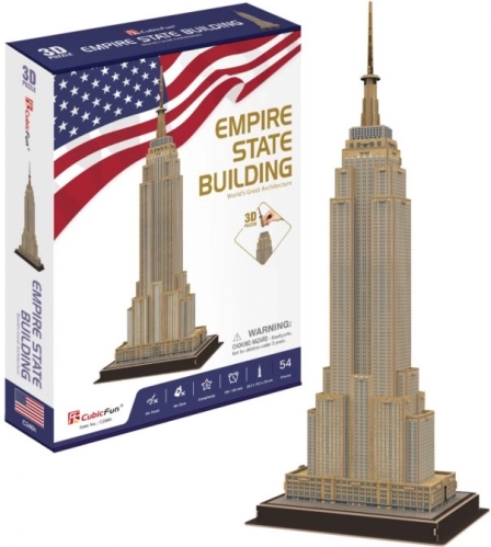CubicFun 3D puzzle Empire State Building 54 darab