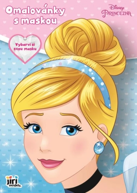 Jiri Models kifestők színezhető maszkkal – Disney hercegnők