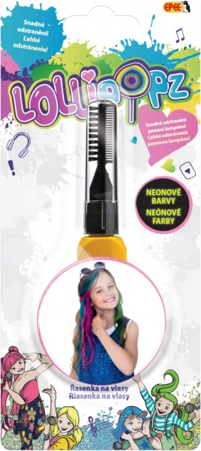 Sárga LOLLIPOPZ hajszempilla – sárga