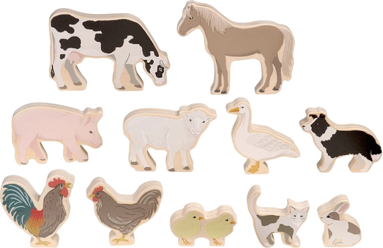 Micki fa farmállatok – 11 figurából álló készlet