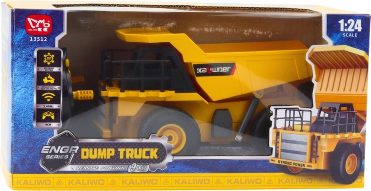 Stabil 2,4 GHz és 9 csatornás vezérlés